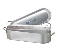 Poissonnière aluminium Agnelli - Longueur 50 cm - Gris - Tous feux sauf induction