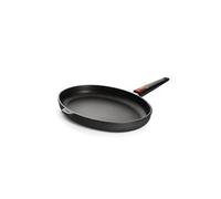 Poissonnière ovale en fonte 38 cm - - Noir - Fonte Aluminium