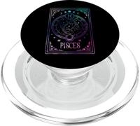 Poissons Carte de Tarot Février Mars Anniversaire Astrologie PopSockets PopGrip pour MagSafe