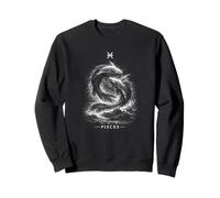 Poissons Le Poisson jumeau et marées du Zodiaque Sweatshirt