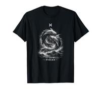 Poissons Le Poisson jumeau et marées du Zodiaque T-Shirt