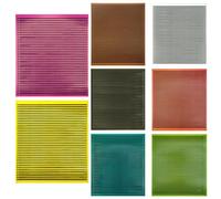 Poissons Mouche Synthétique Quills, Fly Fishing Synthetic Quills, 8 Blatt Fly Binding Materials Body Wrap, Accessoires portables Eau Douce Eau Salée, Fabrication Leurres Wrap for Fish Adore