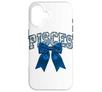 Poissons Zodiac Chinoiserie Coquette Bow Astrologie Coque pour iPhone 16