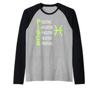 Poissons Zodiac Sign Star Astrologie Horoscope Manche Raglan