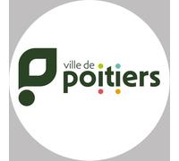 Poitiers - 15x15cm - Sticker/Autocollant