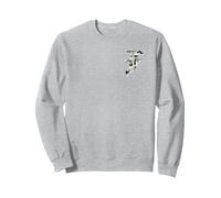 Poitrine à Logo Camouflage Fog de Forward Observations Group St.14 Sweatshirt, Unisexe pour Adultes, Gris Chiné, M