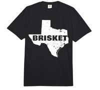 Poitrine de bœuf texane au Barbecue Texas Map Comfort Colors Adult Heavyweight T-Shirt