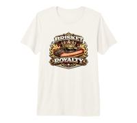 Poitrine de royauté drôle BBQ Fumeur Pitmaster Papa Cadeau T-Shirt Haut de Gamme