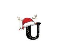 POIUIYQA Family Christmas Pyjamas Set New Alphabet Matching Xmas Pajama Sets Cute Funny Vacation Holiday Couple Initials Sleepwear Sets Christmas Pjs for Family Babies Children