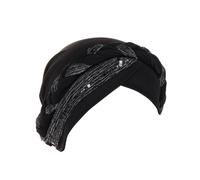 POIUIYQA Femme Bonnet Turban Extensible Bonnet de Nuit Sommeil Coton Couvre-Chef Doux Chapeau Bandeau Foulard Musulmane Mode Casquette de Perte Cheveux pour Alopécie Sortie Vacances