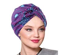 POIUIYQA Femme Bonnet Turban Extensible Bonnet de Nuit Sommeil Coton Couvre-Chef Doux Chapeau Bandeau Foulard Musulmane Mode Casquette de Perte Cheveux pour Alopécie Sortie Vacances