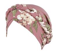POIUIYQA Femme Bonnet Turban Extensible Bonnet de Nuit Sommeil Coton Couvre-Chef Doux Chapeau Bandeau Foulard Musulmane Mode Casquette de Perte Cheveux pour Alopécie Sortie Vacances