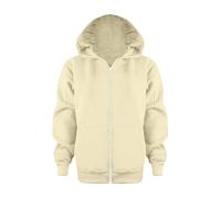 POIUIYQA Veste Sweat à Capuche Enfant zippée complète, Sweat-Veste Manches Longues avec Poches Avant, Plusieurs Coloris, Tenue décontractée Mixte garçon Fille mi-Saison Quotidien