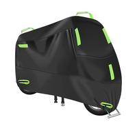 POIUYACA Housse de Moto pour Peugeot Tweet 125 2010-2023, Imperméable Anti-Poussière Moto Bâche Exterieur Protection Résistant Aux UV Bâche Protection Couverture Moto, C Green