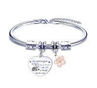 POIUYTRE Bracelet Collègue Bracelet d'amitié Cadeau de Retraite Cadeau pour Collègue Cadeau de Remerciement Cadeau de Collègue Cadeau d'appréciation Cadeau pour Femme Cadeaux Noel Collègue (4)