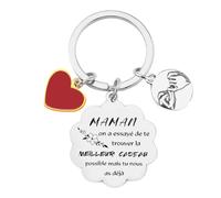 POIUYTRE Cadeau Noel Maman Porte-cles Maman Cadeau Femme Maman Cadeau Fête des Mères Cadeau pour Maman Cadeau Maman Anniversaire Porte-cles Femme Idee Caeau Maman (5)