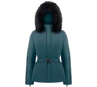 Poivre Blanc - Veste de ski chic et ceinturée - Traditional Stretch Ski Jacket Ever Green pour Femme - Taille XS - Vert Vert XS
