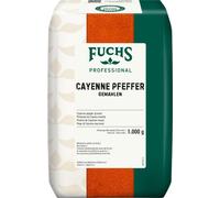 Poivre de Cayenne Fuchs moulu à partir de piments finement moulus 1000g