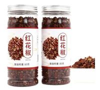 Poivre Du Sichuan, 160 G, Poivre Rouge Authentique Du Sichuan, Sans Pépins, Saveur Prononcée, Indispensable pour le Tofu Mapo, le Poulet Kung Pao et la Cuisine Asiatique.