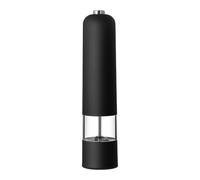 Poivre électrique - Broyeur en céramique - Assaisonnement automatique - Salière et poivrière à piles - Utilisation à une main - Ustensile de cuisine pour assaisonner et préparer des aliments
