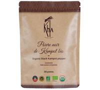 Poivre noir de Kampot - IGP - Biologique - Premium - en grains - 200g