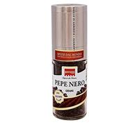 Poivre noir en grains montosco avec moulin en aluminium, pot de 43 g