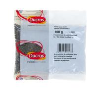 Poivre noir entier / Poivre noir en grains 100g - Marque Ducros (Lot de 4 sachets)
