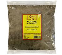 Poivre Noir Moulu 500g - Epice d'Or, 100% Naturel, Sans Additifs, Sans Arôme Artificiel, Sans Conservateur