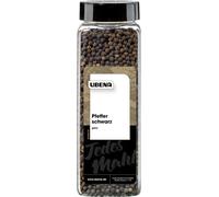 Poivre Ubena entier noir arôme frais et intense de poivre 500g