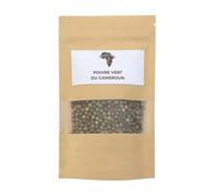 Poivre Vert du Cameroun en Grains - Sachet de 50 g - Épices Cuisine Africaine
