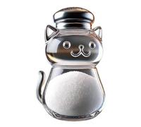 Poivrier - Distributeur en verre d'assaisonnement pour la cuisson - Salière pour Cuisine en Forme de Chien - pour Camion-Restaurant, Plage, Jardin, Steak, Friture, Salade, Viande et Rôtissage