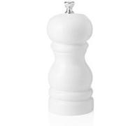 Moulin à poivre en bois blanc brillant 11 cm