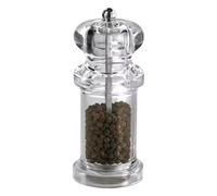 Poivrière - Moulin à poivre | Salières de cuisine | Moulin à poivre manuel et salière | Flacon transparent rechargeable | Bouteilles d'assaisonnement Ustensiles de cuisine pour cuisiner avec du poivre