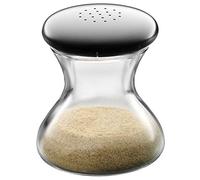 Poivrière WMF Wagenfeld 4,5 cm, Max et Moritz, verre, acier inoxydable Cromargan mat, va au lave-vaisselle