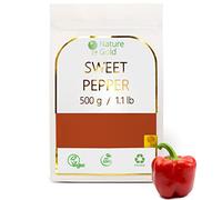 POIVRON DOUX | 500g | 100% Naturel & Végétalien | Sans OGM | Sans Additifs & Sans Sucre ~*~