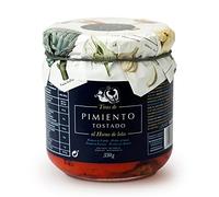 Poivrons rouges grillés au four à bois - pot 330g