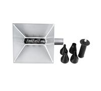 Poix de coulis de mortier électrique pulvériteur de calfeutrage de ciment avec buse de 4pcs pour décoration domestique et bâtiment mural en acier premium (Métal)