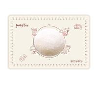 Poix de silicone Cuisson, tapis de pâte à pâtisserie extra grande, tampon de qualité alimentaire épaissis, comptoir résistant à la chaleur pour cuisine, four, pain, gâteau, biscuits, pizza, cuisson ma