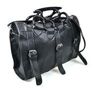 Poizen Industries Sac à Bandoulière Sac à Main Gothique Occulte Alt avec Poignées Knuckleduster