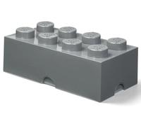 Pojemnik LEGO Brick 8 Klocek ciemnoszary NHG