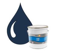 POK FER Bleu : Peinture de Finition Antirouille Laque Semi-Brillante Métaux Ferreux - 2,5L - RAL 5020 - Bleu Océan