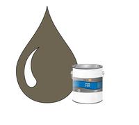 POK FER Gris : Peinture de Finition Antirouille Laque Semi-Brillante Métaux Ferreux - 1L - RAL 7006 - Gris Beige