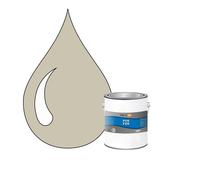 POK FER Gris : Peinture de Finition Antirouille Laque Semi-Brillante Métaux Ferreux - 1L - RAL 7044 - Gris Soie