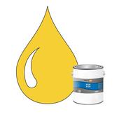 POK FER Jaune : Peinture de Finition Antirouille Laque Semi-Brillante Métaux Ferreux - 1L - RAL 1017 - Jaune Safran