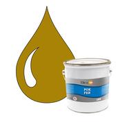 POK FER Jaune : Peinture de Finition Antirouille Laque Semi-Brillante Métaux Ferreux - 2,5L - RAL 1005 - Jaune Miel