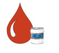 POK FER Orange : Peinture de Finition Antirouille Laque Semi-Brillante Métaux Ferreux - 1L - RAL 2001 - Orangé Rouge