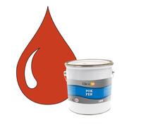 POK FER Orange : Peinture de Finition Antirouille Laque Semi-Brillante Métaux Ferreux - 2,5L - RAL 2001 - Orangé Rouge