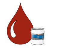 POK FER Rouge : Peinture de Finition Antirouille Laque Semi-Brillante Métaux Ferreux - 1L - RAL 3013 - Rouge Tomate