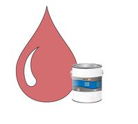 POK FER Rouge : Peinture de Finition Antirouille Laque Semi-Brillante Métaux Ferreux - 1L - RAL 3014 - Vieux Rose