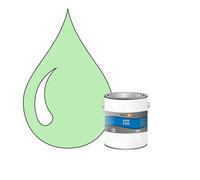 POK FER Vert : Peinture de Finition Antirouille Laque Semi-Brillante Métaux Ferreux - 1L - RAL 6019 - Vert Blanc
